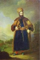 Vladimir Borovikovsky - Portrait of Murtaza-Kuli-Khan. Study